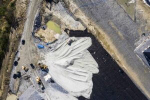 Compensated foundation at Lindeberg